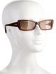 Moschino Square Gradient Sunglasses
