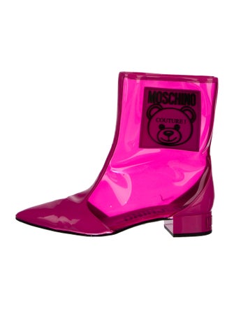 Moschino Printed Boots