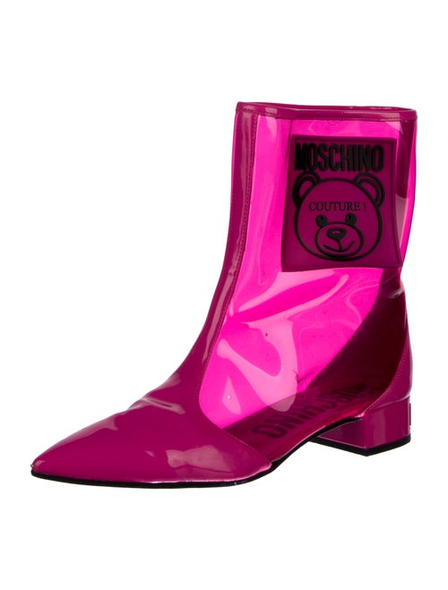Moschino Printed Boots