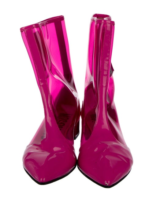 Moschino Printed Boots