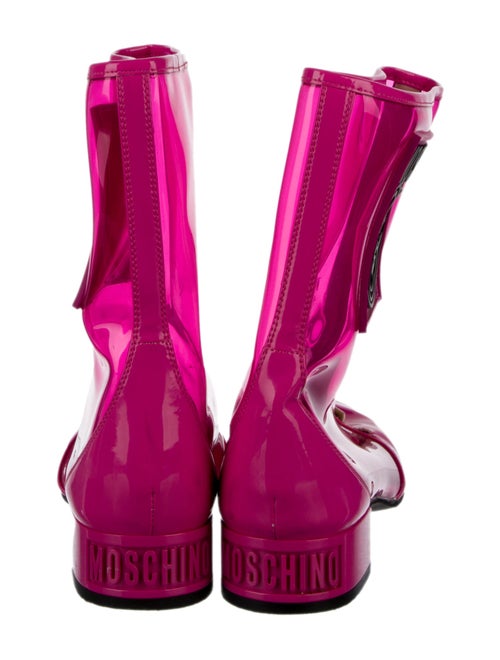 Moschino Printed Boots
