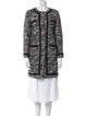 Boutique Moschino Nylon Tweed Pattern Jacket