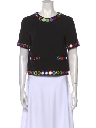 Moschino Graphic Print Crew Neck T-Shirt