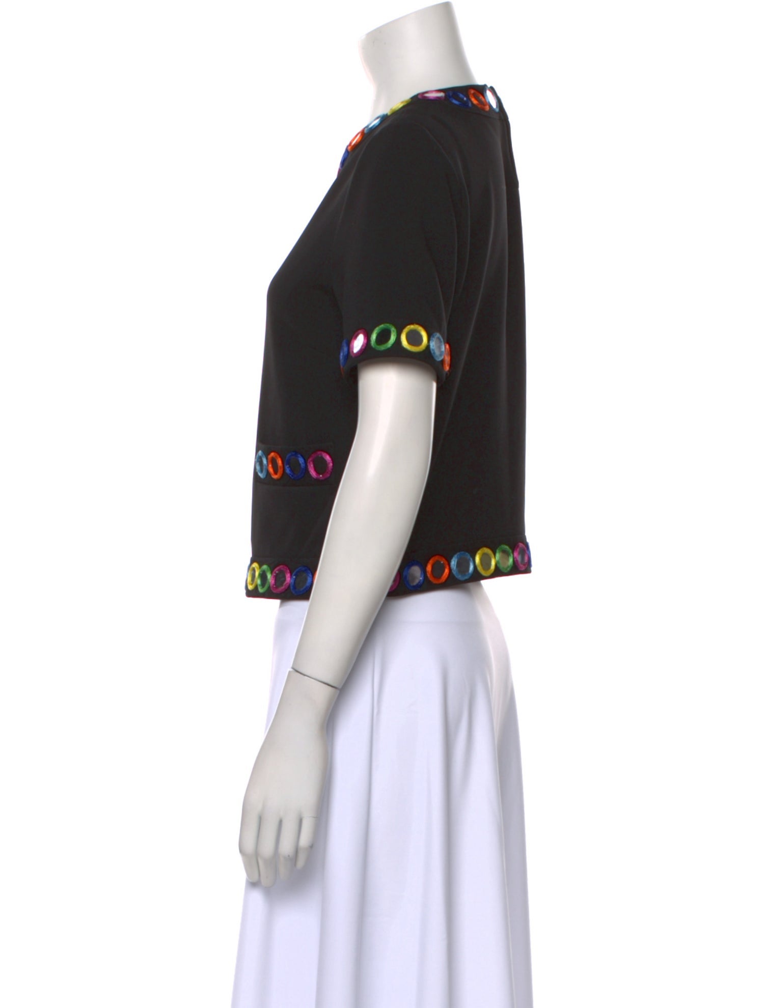 Moschino Graphic Print Crew Neck T-Shirt