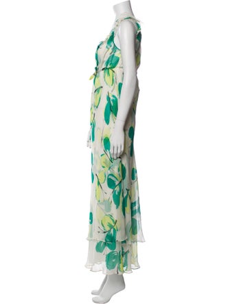 Moschino Silk Long Dress