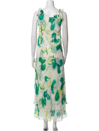 Moschino Silk Long Dress