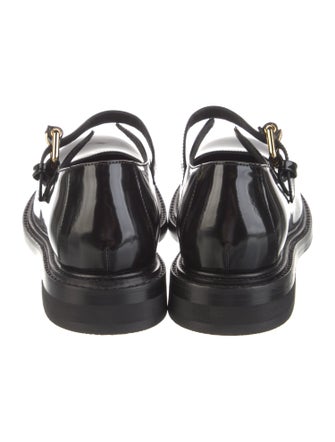 Moschino Patent Leather Mary Jane Flats