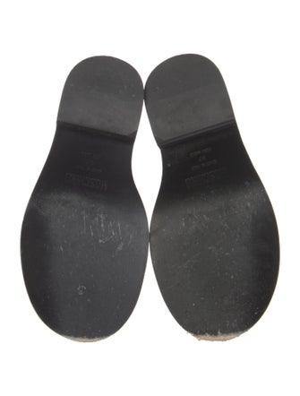 Moschino Patent Leather Mary Jane Flats