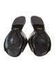 Moschino Leather Slides