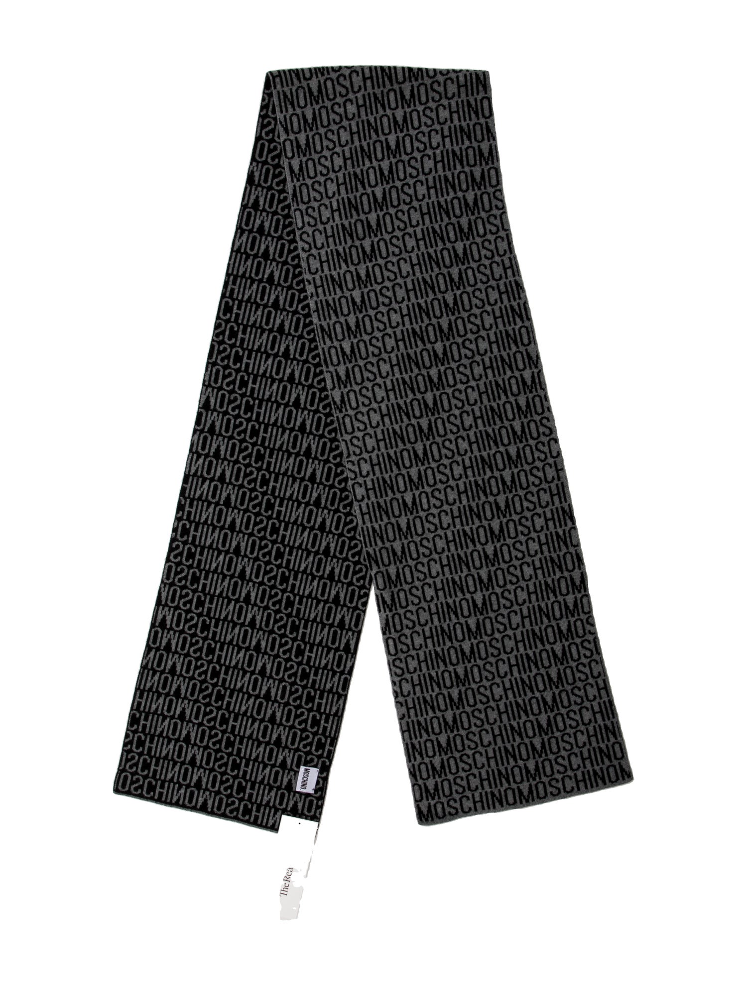 Moschino Wool Printed Scarf