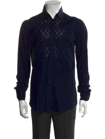 Moschino Long Sleeve Tuxedo Shirt