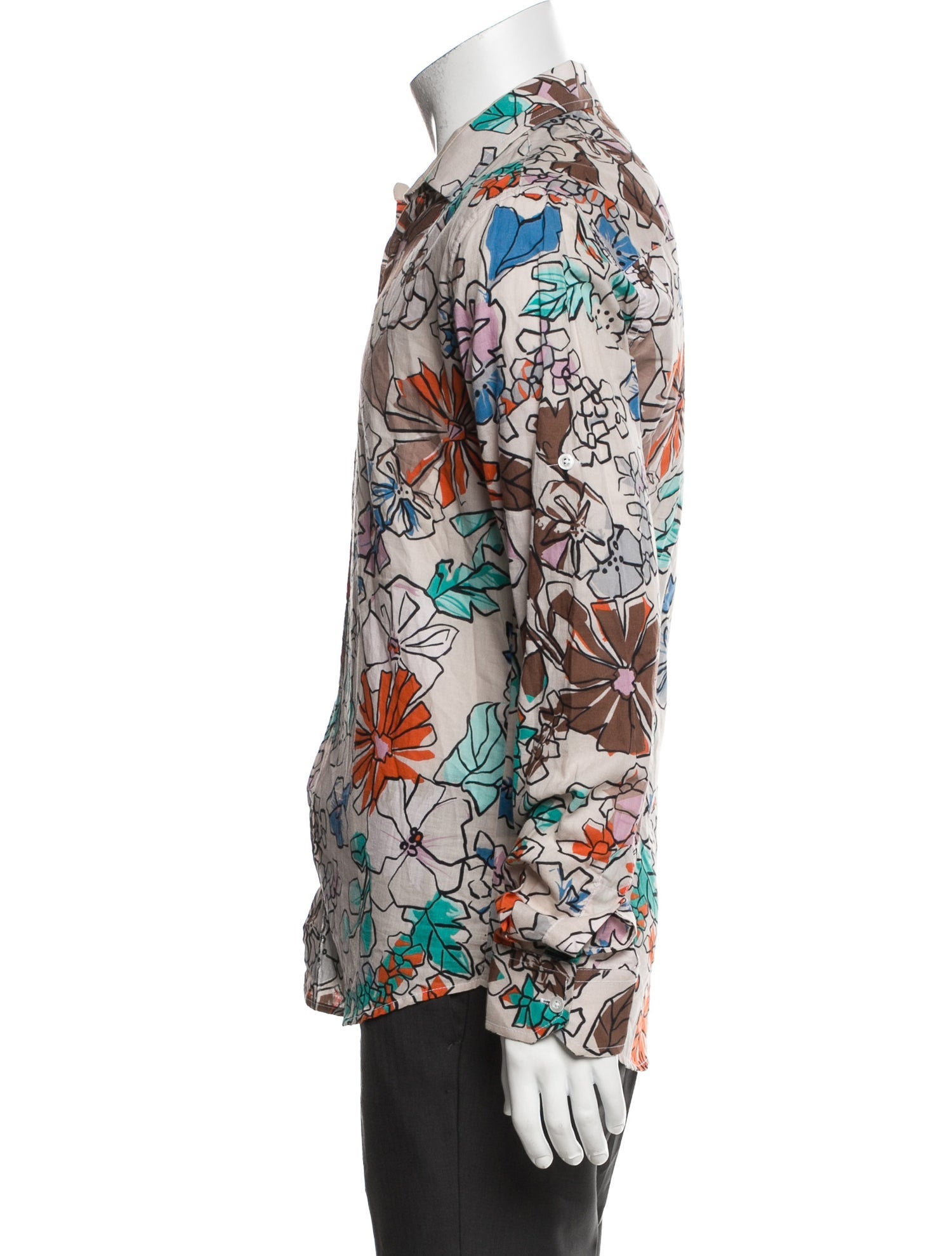 Moschino Printed Long Sleeve Shirt w/ Tags