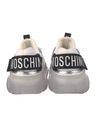 Moschino Mesh Colorblock Pattern Sneakers
