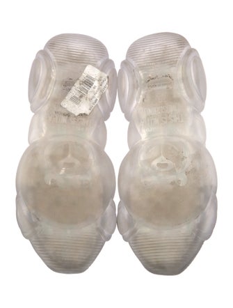 Moschino Mesh Colorblock Pattern Sneakers