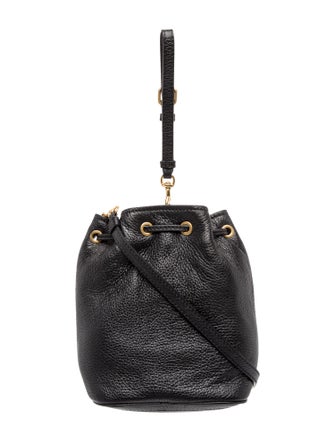 Moschino Leather Bucket Bag