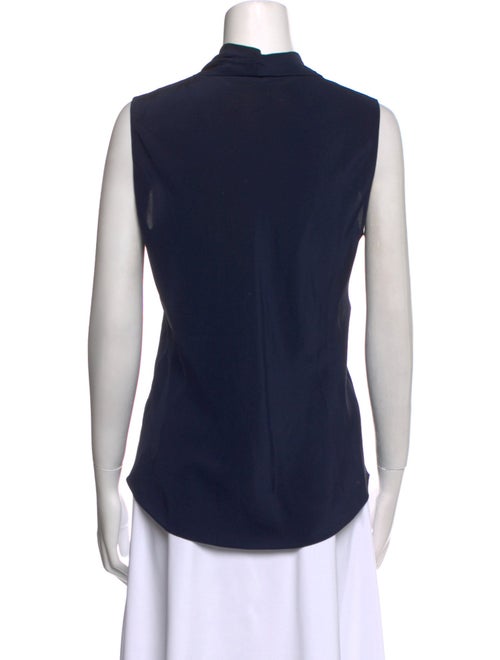 Moschino Silk V-Neck Top