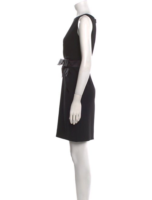 Moschino Bateau Neckline Mini Dress