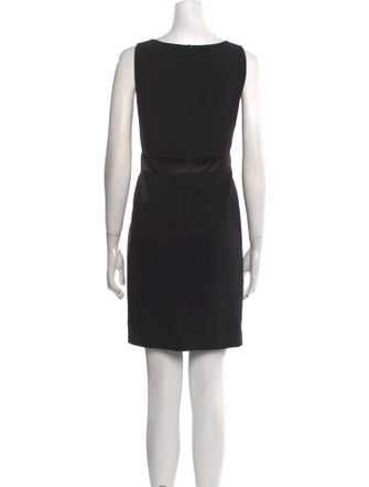 Moschino Bateau Neckline Mini Dress