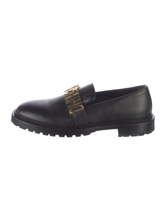 Moschino Leather Loafers