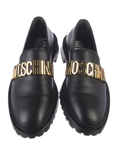 Moschino Leather Loafers
