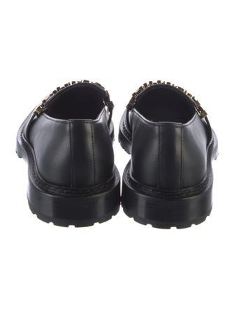 Moschino Leather Loafers