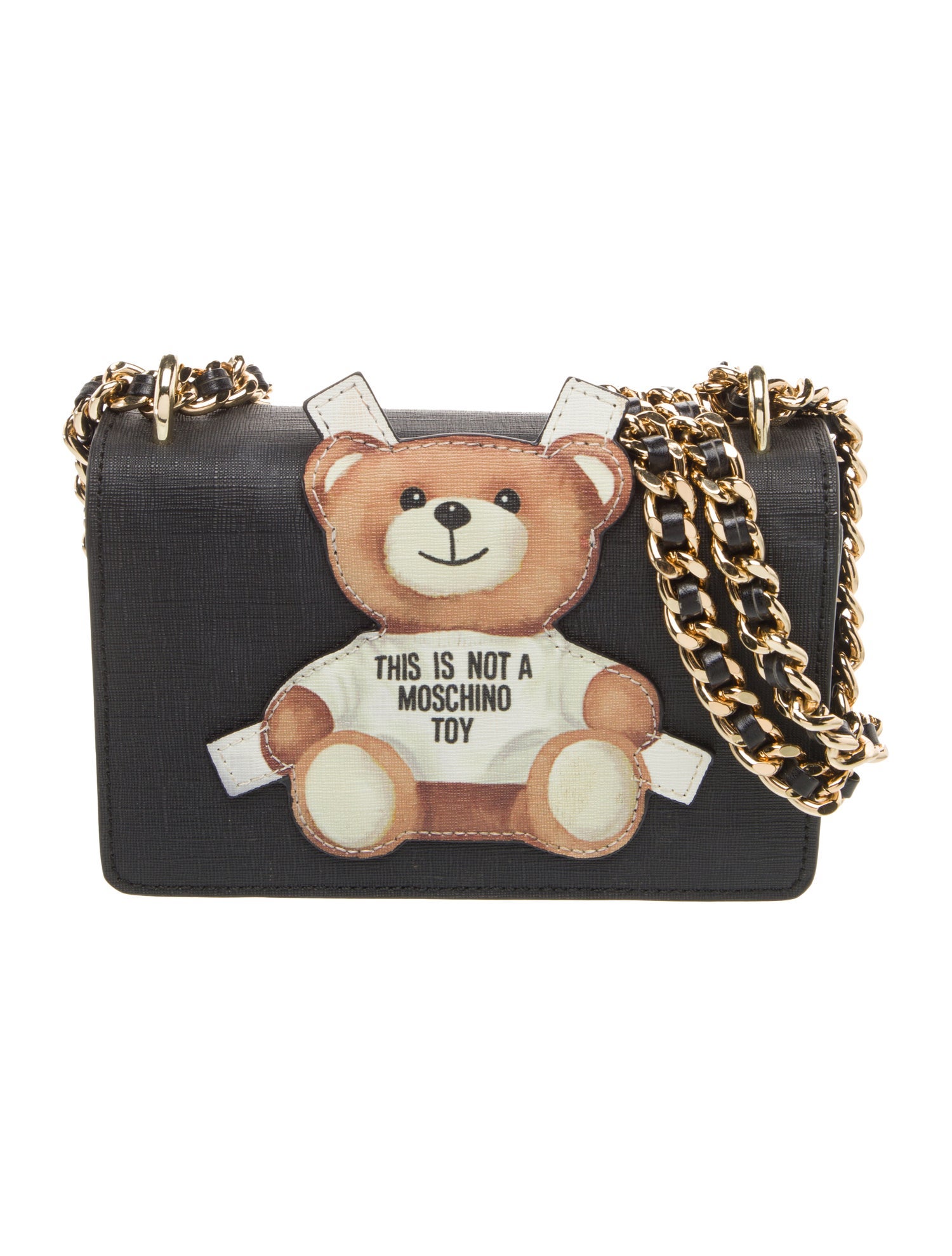 Moschino Leather Shoulder Bag