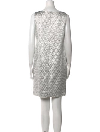 Moschino Bateau Neckline Mini Dress