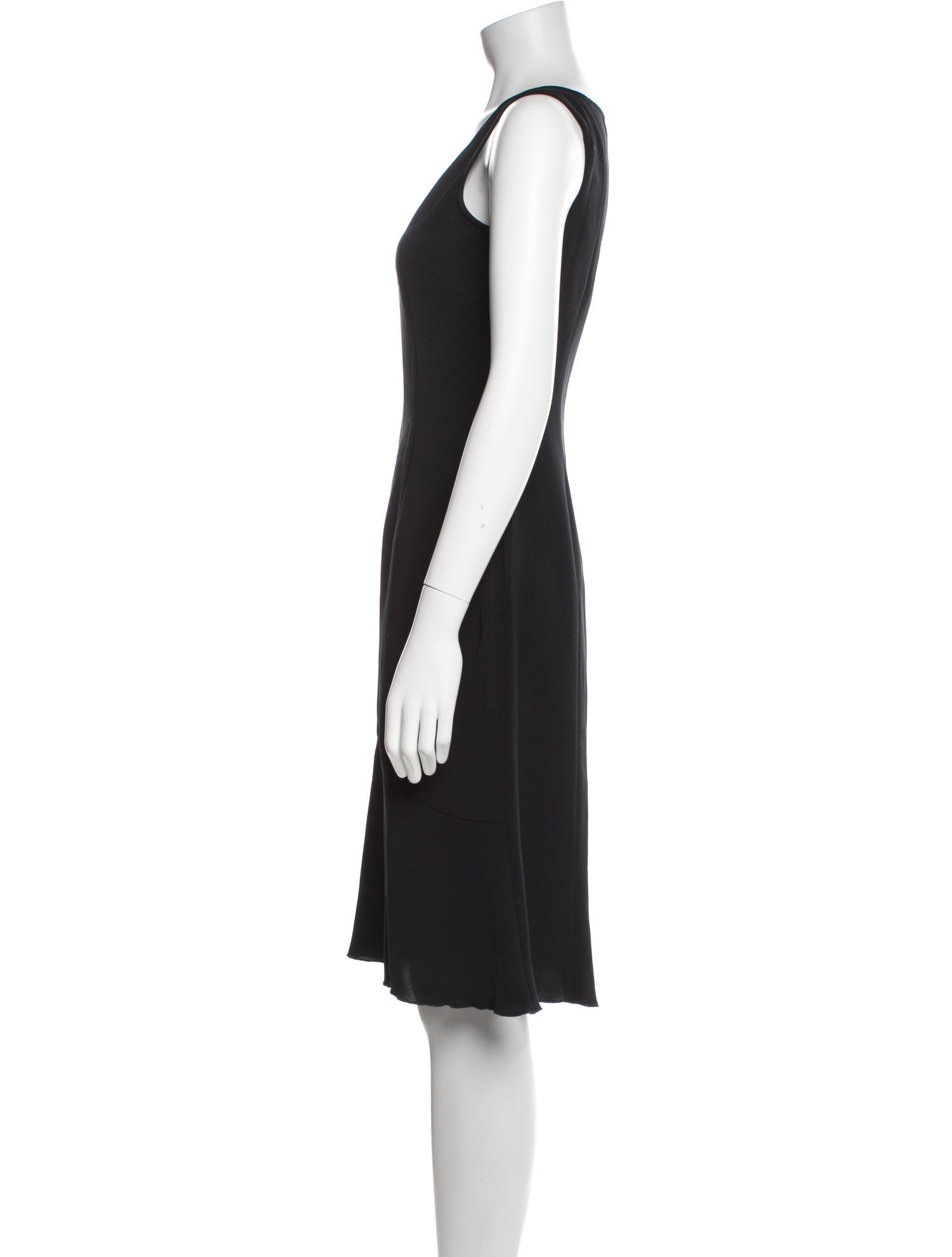 Moschino Square Neckline Knee-Length Dress