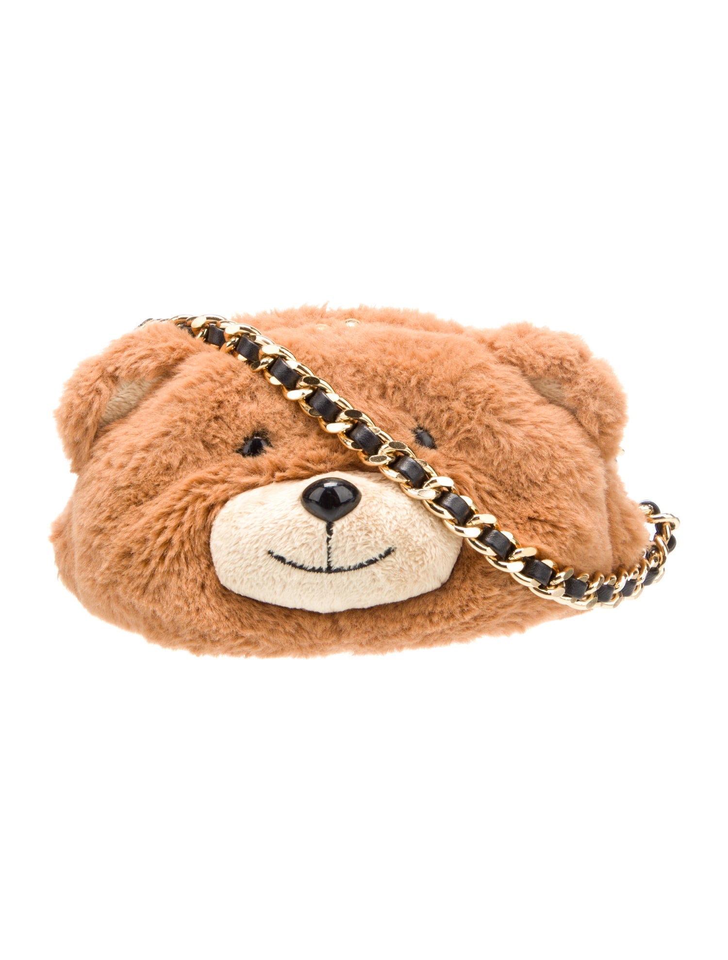 Moschino Faux Fur Shoulder Bag