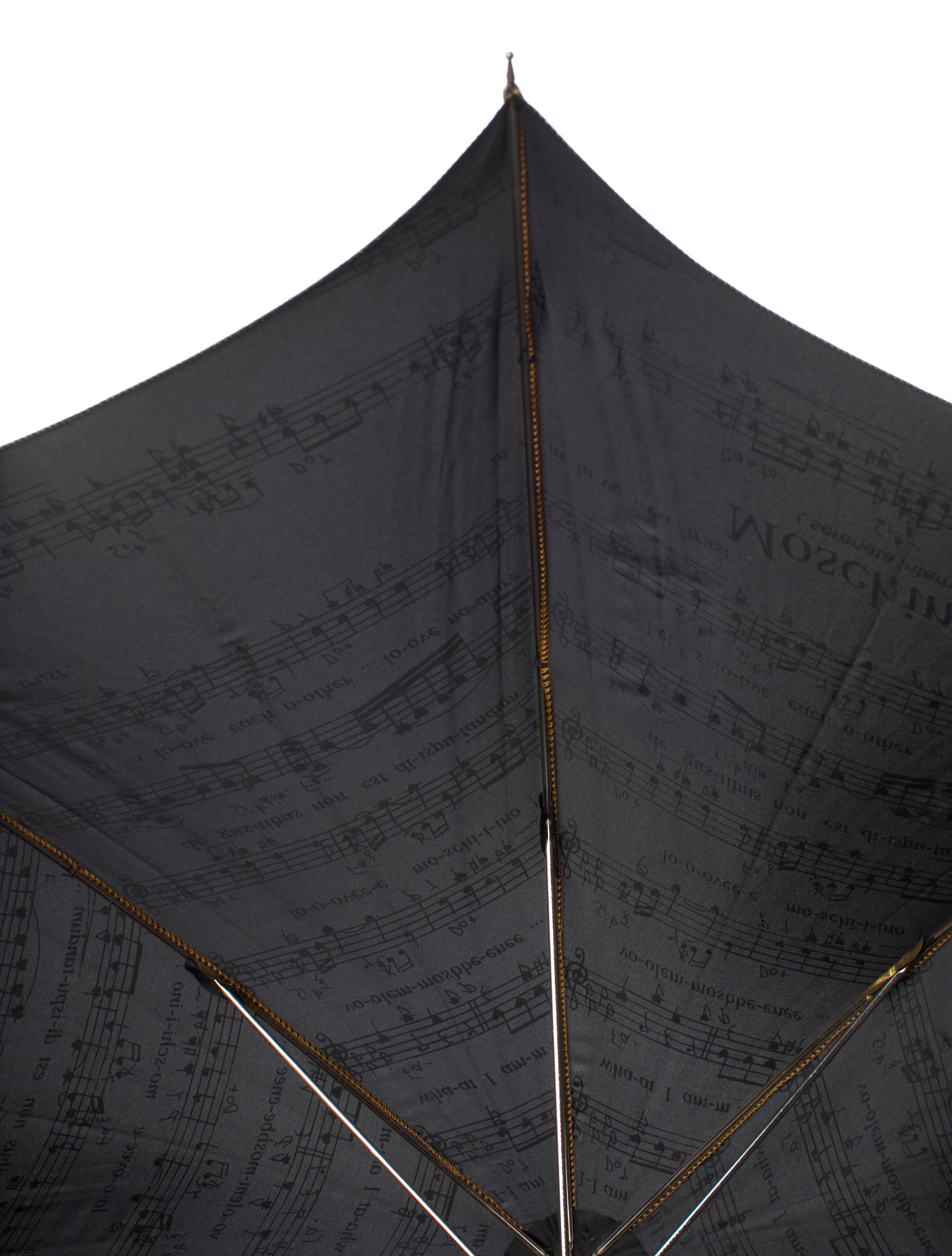 Moschino Vintage Sheet Music Print Umbrella