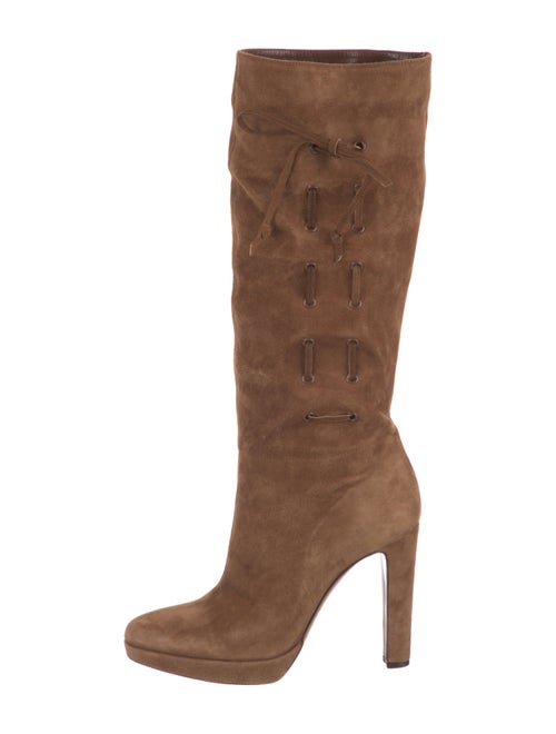 Moschino Suede Boots