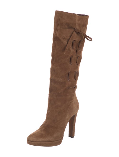 Moschino Suede Boots