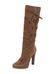 Moschino Suede Boots