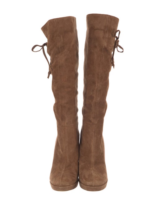 Moschino Suede Boots