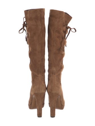 Moschino Suede Boots