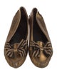Moschino Leather Ballet Flats