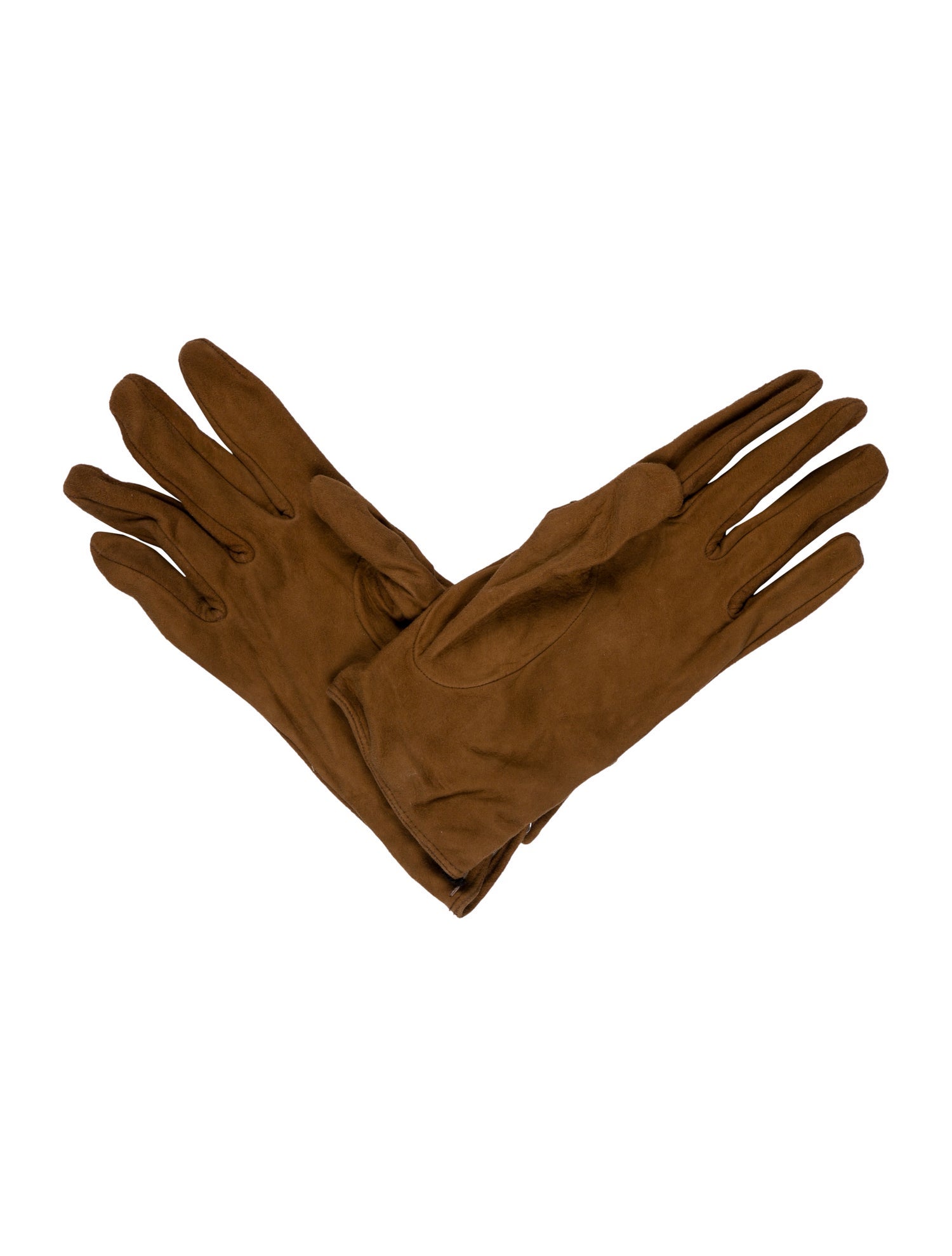 Moschino Suede Gloves