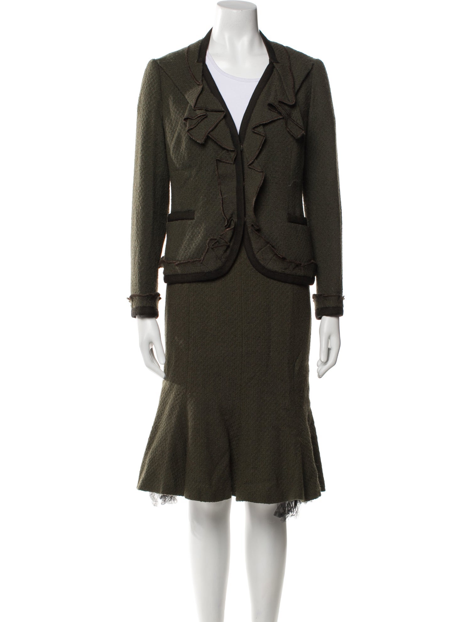 Moschino Vintage 2000's Skirt Suit