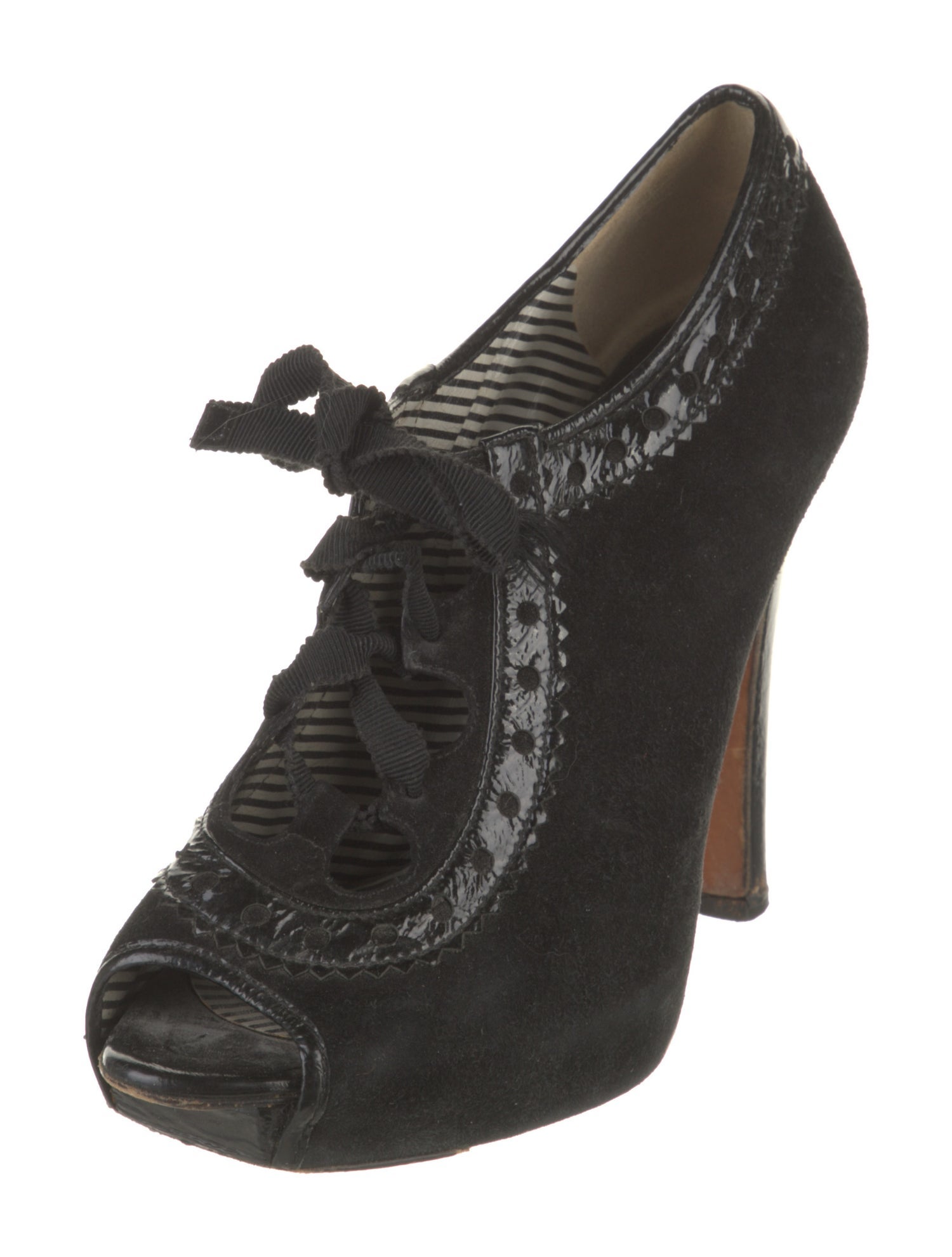 Moschino Suede Pumps