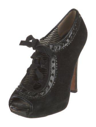 Moschino Suede Pumps