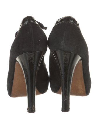 Moschino Suede Pumps