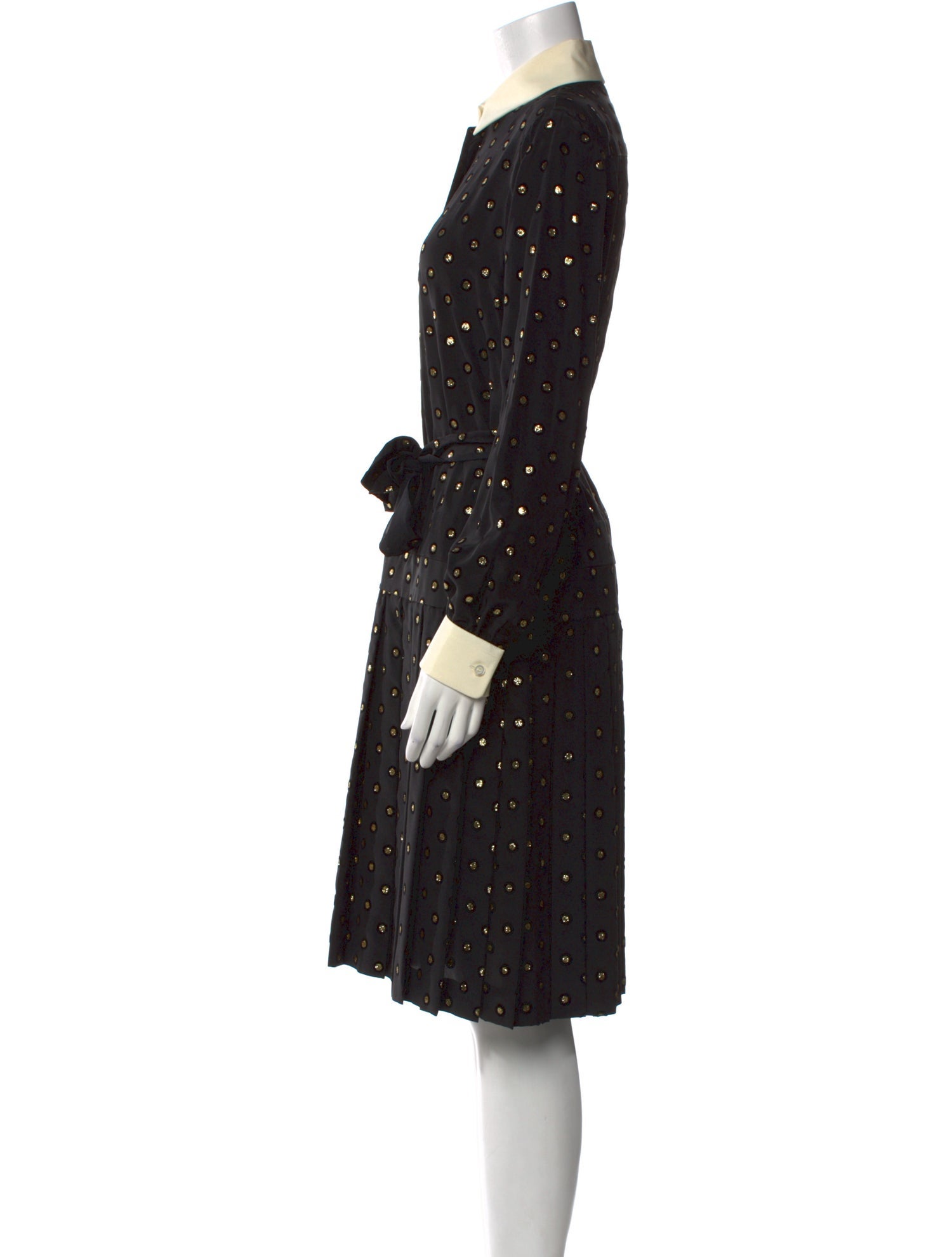 Moschino Silk Knee-Length Dress