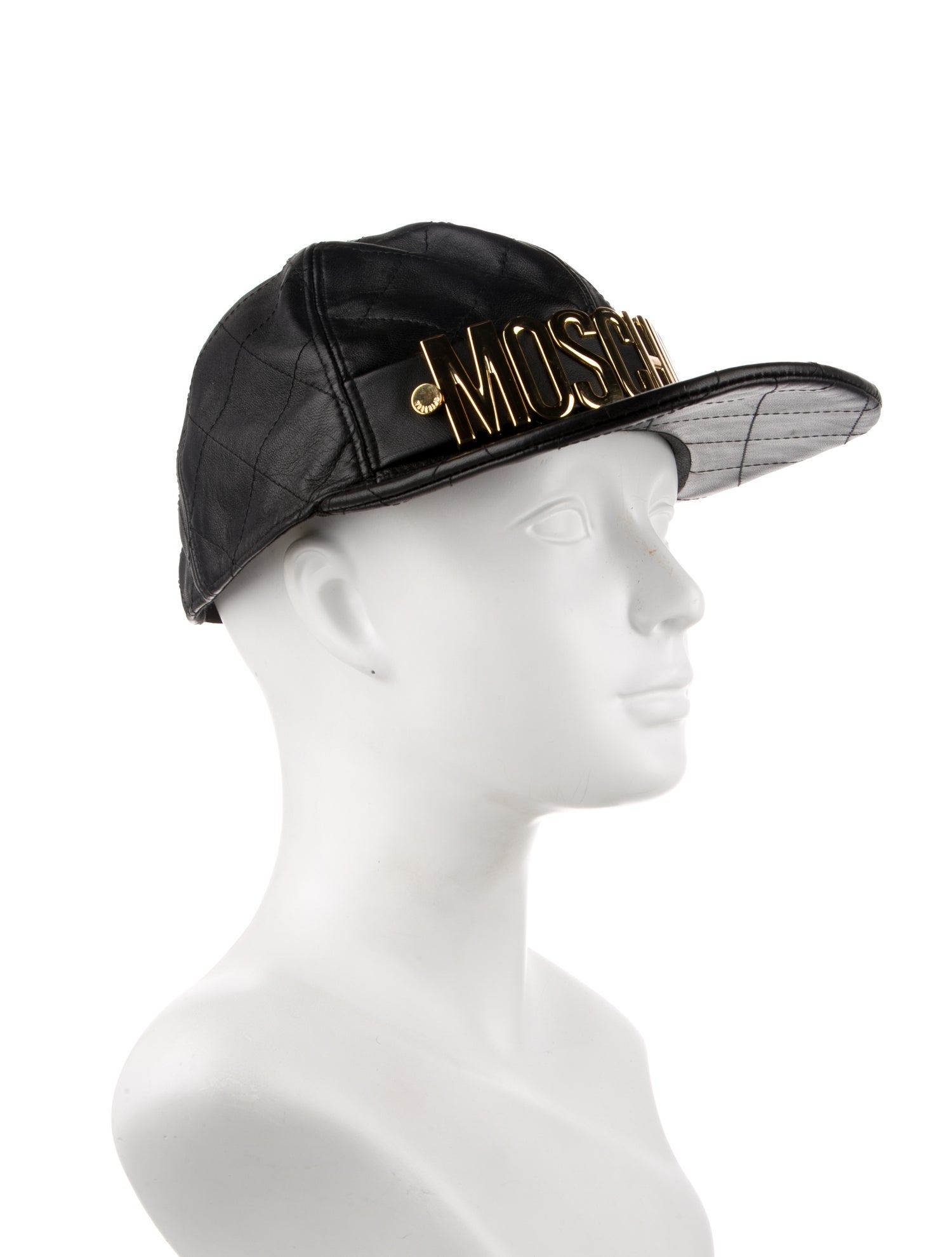 Moschino Sheepskin Baseball Hat
