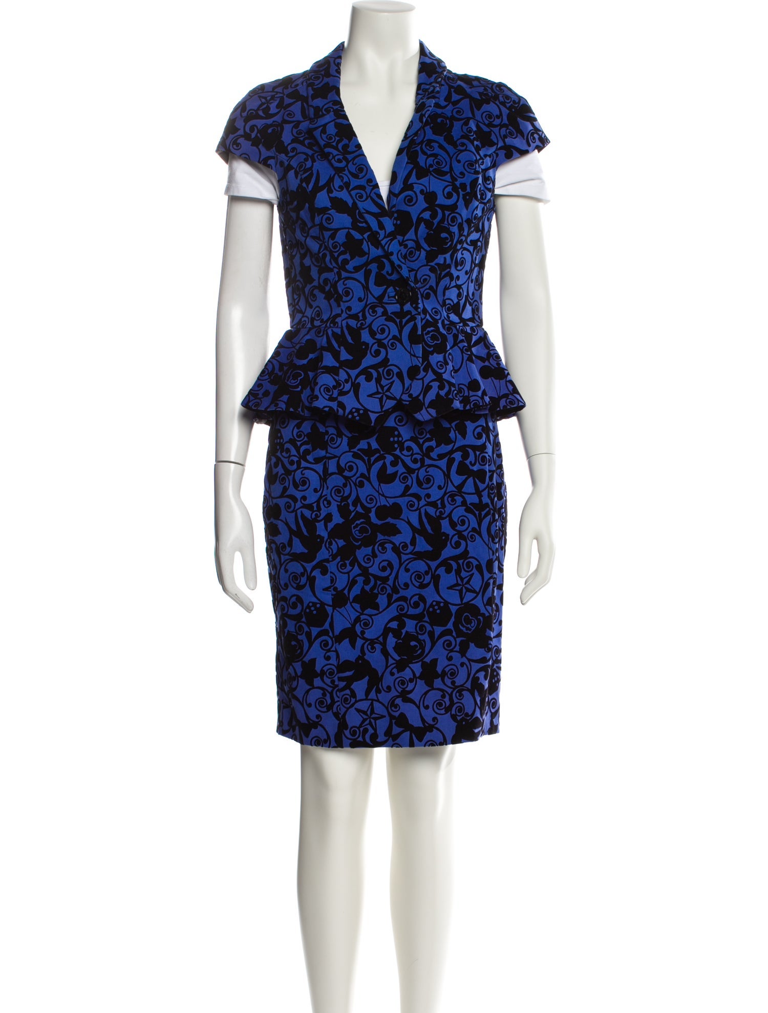 Moschino Printed Skirt Set