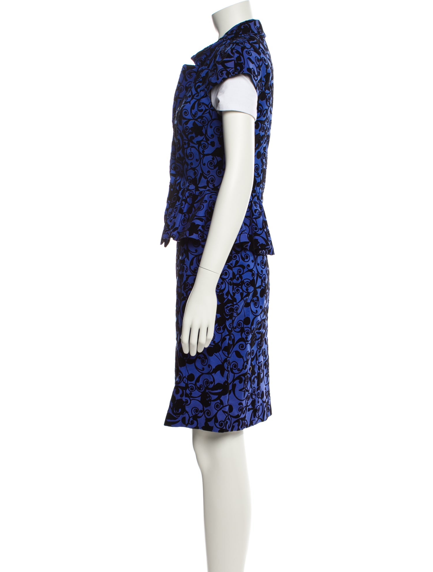 Moschino Printed Skirt Set