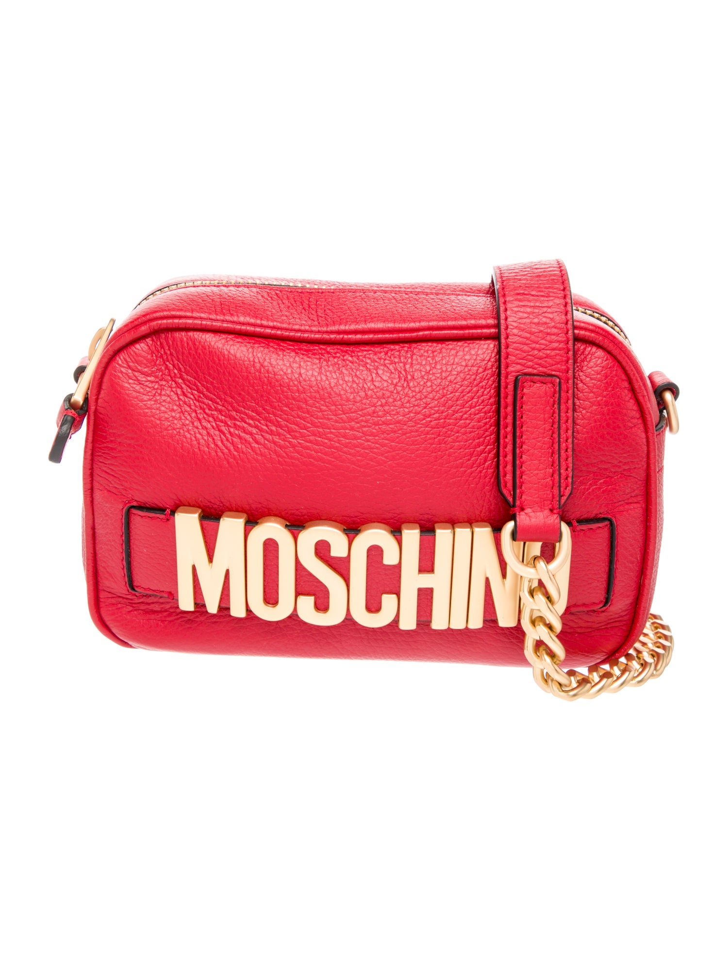 Moschino Leather Crossbody Bag