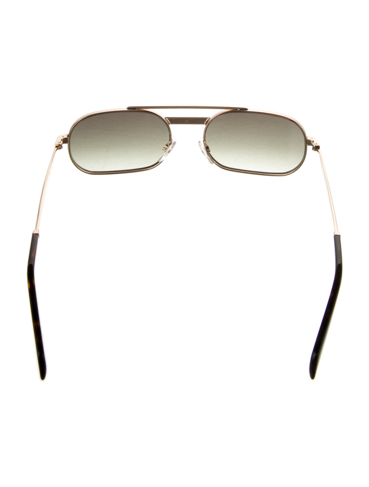 Moschino Aviator Gradient Sunglasses
