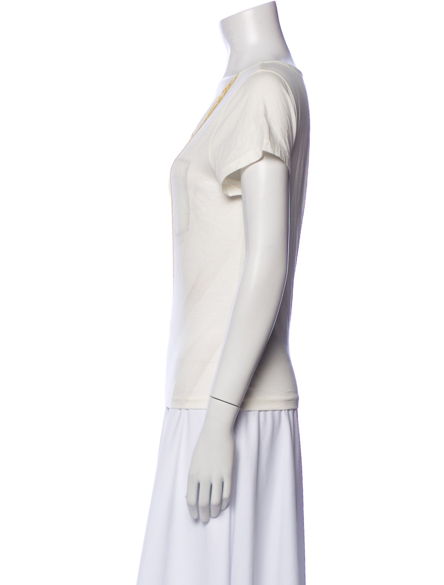 Moschino Graphic Print Scoop Neck T-Shirt w/ Tags