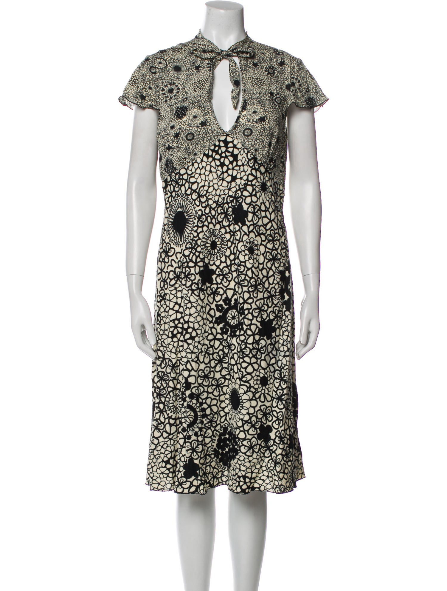 Moschino Cheap and Chic Vintage Midi Length Dress