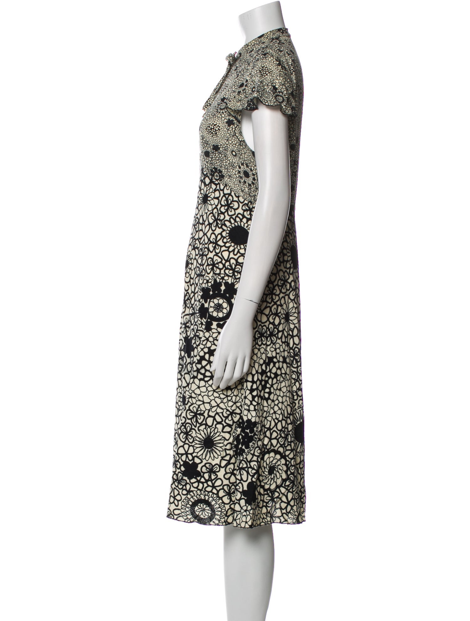 Moschino Cheap and Chic Vintage Midi Length Dress